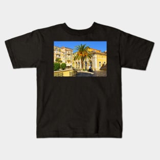 A View of Corfu Town, Greece Kids T-Shirt